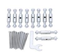 Generic Outil de Réparation de Boîte Murale Dispositif de Réparation de Cassette Fiable pour une Installation Rapide de la Boîte de Jonction Type Standard Acier allié 10 Tiges de Support pour (Tige