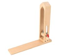 Generic Outil de Serrage de Laçage en Cuir Durable, Clamp/Holder de Couture de Bureau pour la Maroquinerie, Pince élastique Réglable en Bois et Cuir pour une Expérience Fluide, Idéal pour les