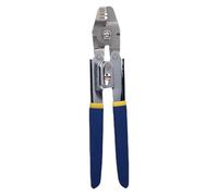 Generic Outil de Sertissage de Câble Métallique, Pince à Sertir en Acier Inoxydable avec 300 Pièces de Manchon de Boucle en Aluminium pour Fil D'acier, Corde de Chien, Bricoleur