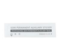 Generic Outil de Tatouage de Sourcil D'autocollant Auxiliaire Semi-Permanent de Haute qualité pour L'usage de Salon Silicone PVC Jetable Durable 6 Pièces