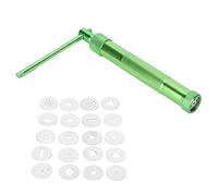 Generic Outil D'extrudeuse D'argile de Haute qualité pour les Projets D'art en Céramique, Kit de Presse Rotatif avec 20 Moules pour Enfants et Adultes