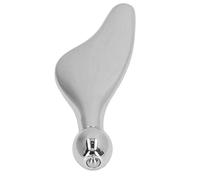 Generic Outil Gua Sha en Alliage de Zinc pour le Visage, Rouleau Facial à Lisse pour le Raffermissement du Visage et le Traitement de Tout le Corps, Argent