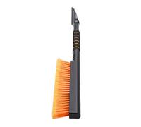Generic Outils de Déneigement d'hiver Balai de Pelle d'urgence Détachable pour Pare-Brise de Voiture Camions SUV Orange ABS 25,6x2,2x4,1 Pouces