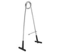 Generic Ouvre-bouche de Poisson Recouvert de Caoutchouc avec Clamp/Holder, Matériau Durable en Acier Inoxydable pour les Pêcheurs