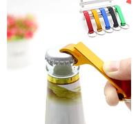 Generic Ouvre-bouteille Porte-clés en Alliage D'aluminium Durable, Ouvre-boîte de Bière Facile à Utiliser pour les Chefs et les Personnes âgées | 50 Pièces