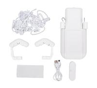 Generic Ouvre-rideau Automatique, Contrôle par Application Vocale Bluetooth WiFi, Ouvre-rideau Intelligent avec Batterie Intégrée, Fonctionnement Silencieux, Réglage de la Lumière