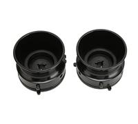 Generic Ouvreur Professionnel de 10 Pouces, Adaptateurs Nab Universels en Alliage d'aluminium Noir Poli, 1 Paire pour Haut-Parleur