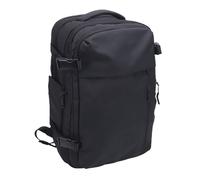 Generic Pack Arrière Business, Sac à Dos à Vide de Rémunération Multifonctionnelle 36-55L avec Pompe de Voyage (BLACK)
