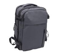Generic Pack Arrière Business, Sac à Dos à Vide de Rémunération Multifonctionnelle 36-55L avec Pompe de Voyage (GREY)
