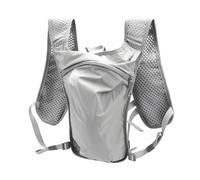 Generic Pack de Gilet D'hydratation Multi-Poches en Nylon Léger pour la Randonnée et la Course 1 Pièce (Gray)
