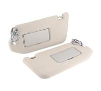 Generic Paire de Pare-Soleil Gauche Droite 964009PB0A pour Pathfinder 2013-2018 Gris, Matériau ABS, Convient pour QX60, JX35, 2 Pièces, Pièces de Voiture et de Camion