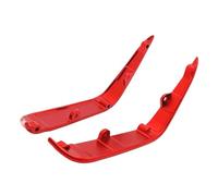 Generic Paire de Protections avant En Aluminium, Accessoires de Rechange Gauche et Droite pour Voiture Télécommandée H12Y 1:12, Robustes et Légères, Rouge