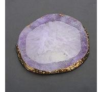 Generic Palette de Résine pour Nail Art, Mélange Lisse pour Outil de Bricolage, Panneau D'affichage de Manucure, Bord doré, Convient pour les Couleurs de Nail Art, Fond de Teint, Rouges à Lèvres,