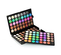 Generic Palette Fard à Paupières Collection Complète 120 Couleurs Poudre Fini Mat Longue Tenue Correction Imperfections Adaptée au Maquillage de Jour