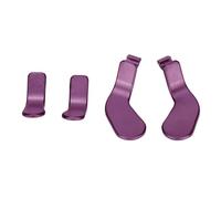 Generic Palettes de Manette en Acier Inoxydable de qualité Supérieure pour One Series 2, Précision Améliorée et Remplacement Facile, Palettes en Métal pour les Joueurs Sérieux (PURPLE)