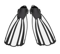 Generic Palmes D'Apnée TPR Réglables pour Une Natation Confortable, des Activités Aquatiques de Plongée en Apnée, 1 Paire