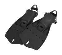 Generic Palmes de Plongée Professionnelles, Sangles à Boucle à Ressort Réglables, Poussée Puissante pour la Plongée sous-Marine et la en Apnée, en Caoutchouc, 2 Pièces (XL)