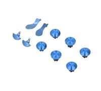Generic Pandes de Pouces Set Metal - Améliore Les Performances du Contrôleur pour Les Jeux de Bord - Acier Inoxydable 6 Joysticks 4 Pagaies pour Les Joueurs (Blue)