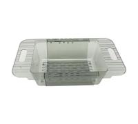 Generic Panier d'assistance à l'évier, pavé de Lavabo Lavabo Collander Collanture de Cuisine Puits de Cuisine Fruit Veilleur d'assistance en Plastique Rack de Vidange Télescopique pour Restaurant