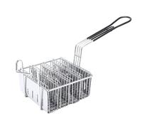 Generic Panier de Friteuse à Tacos en Acier Inoxydable, Friteuse Efficace à 4 Coques pour des Tacos Parfaitement Formés à la Maison ou au Restaurant