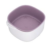 Generic Panier de Lavage de Légumes électrique Portable, économie d'eau et D'énergie pour Une Alimentation Saine (Blanc de première génération)