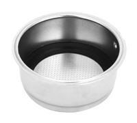 Generic Panier Filtre pour Machine à café en Acier Inoxydable Durable, Effet Filtrant Supérieur, Facile à Nettoyer, Accessoire de café Idéal pour la Maison et le Bureau, Excellent Cadeau (Pour deux