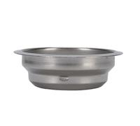 Generic Panier Porte-filtre en Acier Inoxydable, 51MM, pour une Extraction Efficace du café, avec Rondelle en Silicone, pour EC860 ECP3420 (tasse unique)