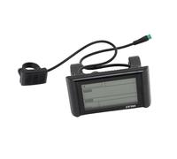 Generic Panneau D'Affichage LCD pour Vélo électrique, Matériau Durable avec Affichage de Puissance à 5 Broches, Consommation D'énergie D'enregistrement en Temps Réel, Accessoires Parfaits pour Vélos