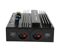 Generic Panneau D'Amplificateur de Puissance de Voiture PA 80D, Amplificateur de Caisson de Basses Haute Puissance 1000W pour Le Divertissement Automobile, Alliage D'aluminium de qualité Supérieure