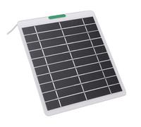 Generic Panneau de Charge Solaire Compact 5 W pour Caméra Pro 3, Chargeur Efficace en Silicium Monocristallin, Alimentation Durable, adapté pour une Utilisation Intérieure et Extérieure (WHITE)