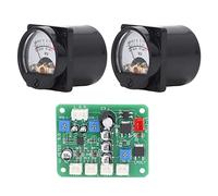 Generic Panneau de Compteur VU Rétro-éclairage Chaud, Double Kit pour la du Niveau Audio à Monter Soi-même, avec Amplificateur et Câbles