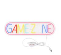 Generic Panneau de Jeu en Néon LED coloré pour une Ambiance Enrichie, Installation Facile, Panneau Lumineux de Jeu, Décoration Murale pour Salle de Jeux