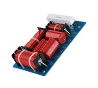 Generic Panneau de Module de Filtre Hi-Fi, Diviseur de Fréquence à 3 Voies pour Haut-parleur Haute Puissance de 8 à 12 Pouces avec Résistance en Céramique Enroulée