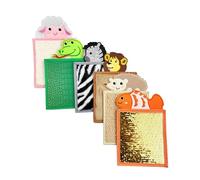 Generic Panneau mural sensoriel texturé, 6 pièces, tapis sensoriel, carreaux sensoriels d'animaux pour moteur fin