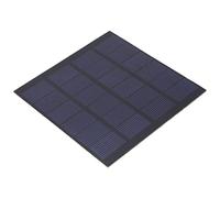 Generic Panneau Solaire 1.5W, Panneau de Charge écologique à Taux de Conversion élevé pour Utilisation en Extérieur, Polysilicium Durable 6V