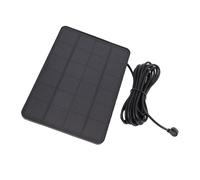 Generic Panneau Solaire 10 W pour Chargeur Solaire pour Panneau 10 W pour Caméra avec Support Réglable à 360° Câble 9,8 Pieds Silicium Monocristallin IP66 (2PCS)