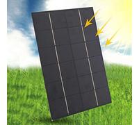 Generic Panneau Solaire Portable 5,5 W avec Taux de Conversion élevé pour Applications Solaires Extérieures, fabriqué en Silicium Polycristallin Durable 165 X 210 Mm