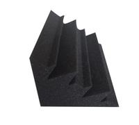 Generic Panneaux D'angle en Mousse Acoustique, 8 Pièces, Pièges à Basses Fréquences pour Home Cinéma et Studio, Absorption Acoustique 12x12x24cm (Taille 12x12x24cm 8PCS)
