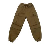 Generic Pantalon de Figurine Masculine élégant pour Collectionneurs 1/6, kaki