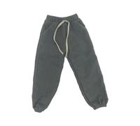 Generic Pantalon Miniature pour Figurine Action Costume Poupée Modèle Vêtement Ample Pant Long Facilité D'Enfilage En Tissu Destiné à Collection Décoration Pa, Gris