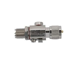 Generic Parafoudre UHF avec Faible Rapport d'onde Stationnaire pour la Protection des Communications Toutes Bandes - Protecteur de Surtension 1-1,2 GHz pour Antennes