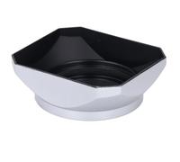 Generic Pare-Soleil D'Objectif D'appareil Photo sans Miroir, Finition Mate, pour Objectif D'appareil Photo de 40,5 Mm, Alliage D'aluminium Haute Résistance, Protège L'objectif des Rayures, Argent