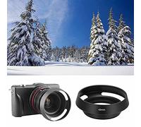 Generic Pare-Soleil Universel en Alliage D'aluminium, Finition Mate, pour Photographie en Extérieur, 39mm, 43mm, 52mm, 58mm (43MM)