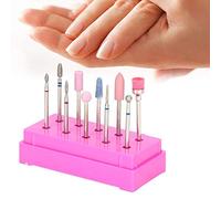 Generic Pas de Bits de Manucure de Pollution de Poussière, de Bits de Forage à Ongles, Salon de beauté pour la Maison (PINK)