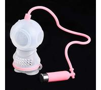 Generic Passoire à thé élégante pour Préparer le thé sans Effort avec un Design en Silicone Durable et Antiadhésif - Idéal pour les Amateurs de - Disponible en Rose et Orange (PINK)