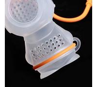Generic Passoire à thé élégante pour Préparer le thé sans Effort avec un Design en Silicone Durable et Antiadhésif - Idéal pour les Amateurs de - Disponible en Rose et Orange (ORANGE)