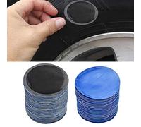 Generic Patch de Réparation de Pneus de 80 Mm, Patchs Froids en Caoutchouc Durable pour Voiture, économique et Pratique, 36 Pièces/boîte, Facile à Utiliser pour les Situations D'urgence