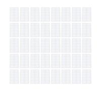 Generic Patchs de Support de Lobe D'oreille, Autocollants Invisibles et Confortables pour Boucles D'oreilles Lourdes, 400 Unités, Matériau PE de Voyage