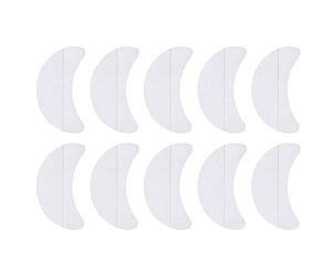 Generic Patchs Sous les Yeux pour un Maquillage Impeccable 10 Pièces Autocollants Jetables Blancs pour la Prévention des Retombées des Ombres à Paupières et la Perfection des Yeux de Chat Ailés