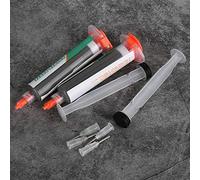 Generic Pâte à Souder en Matériau Inoffensif Sn42 Bi58 pour la Réparation électronique, Joints de Soudure Brillants, 2 Pièces pour Amateurs (301B)